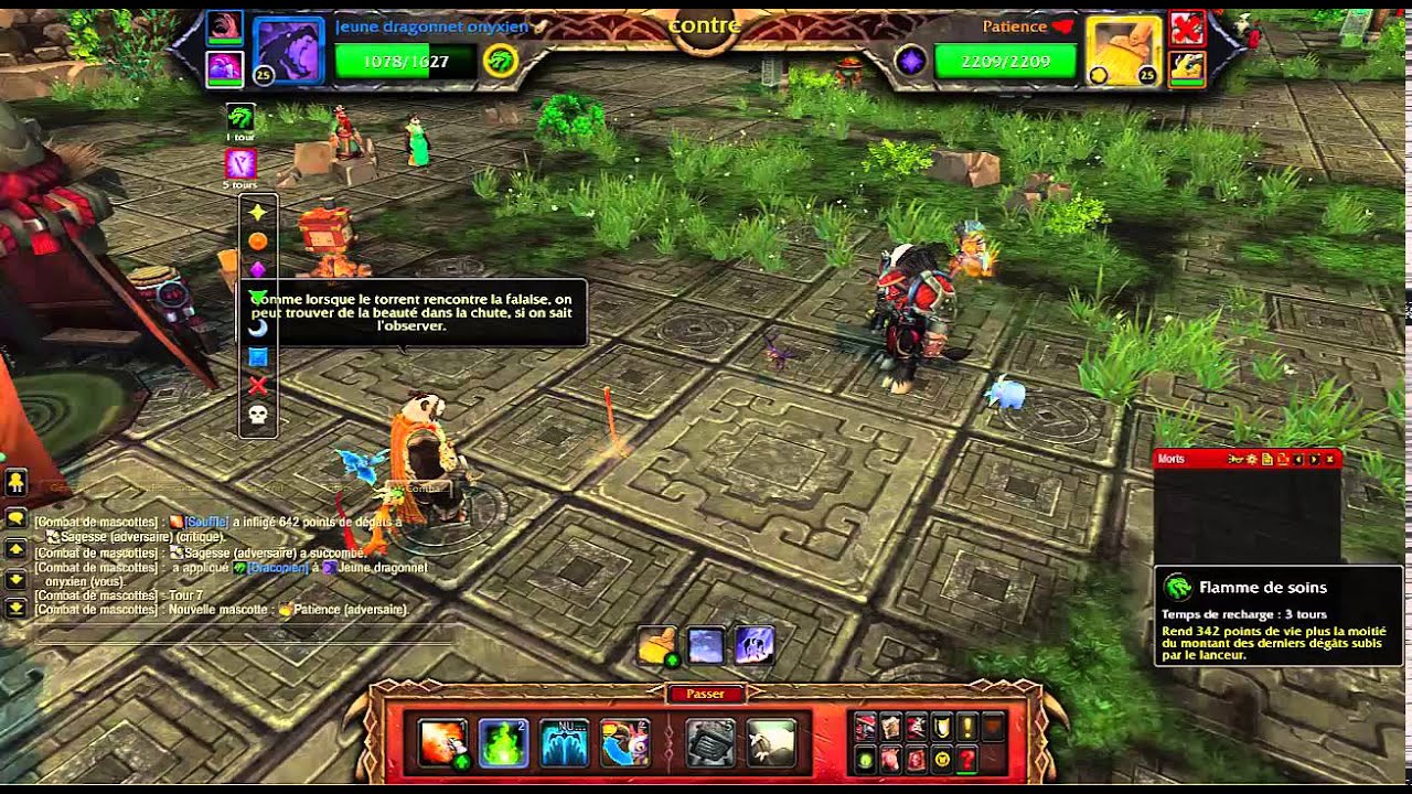 Elekk en peluche / Combat Mascottes WOW Chroniqueur Cho