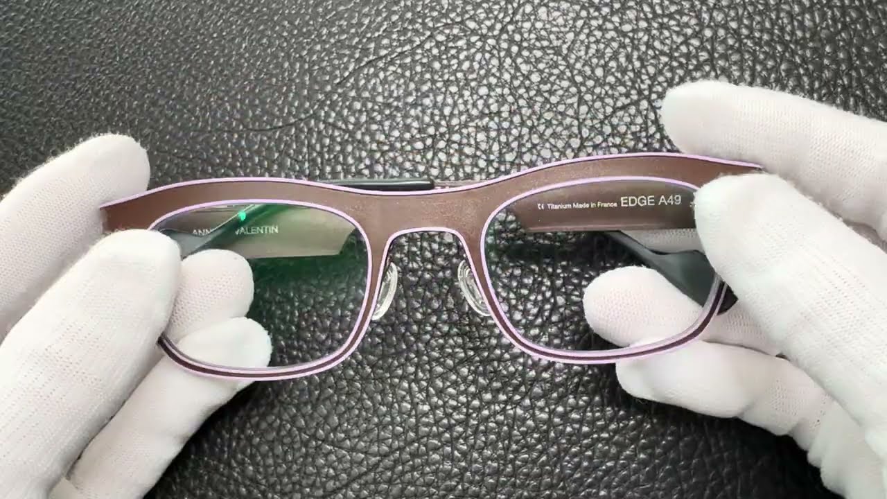 アンバレンタイン ANNE et VALENTIN EDGE A49 Titanium - YouTube