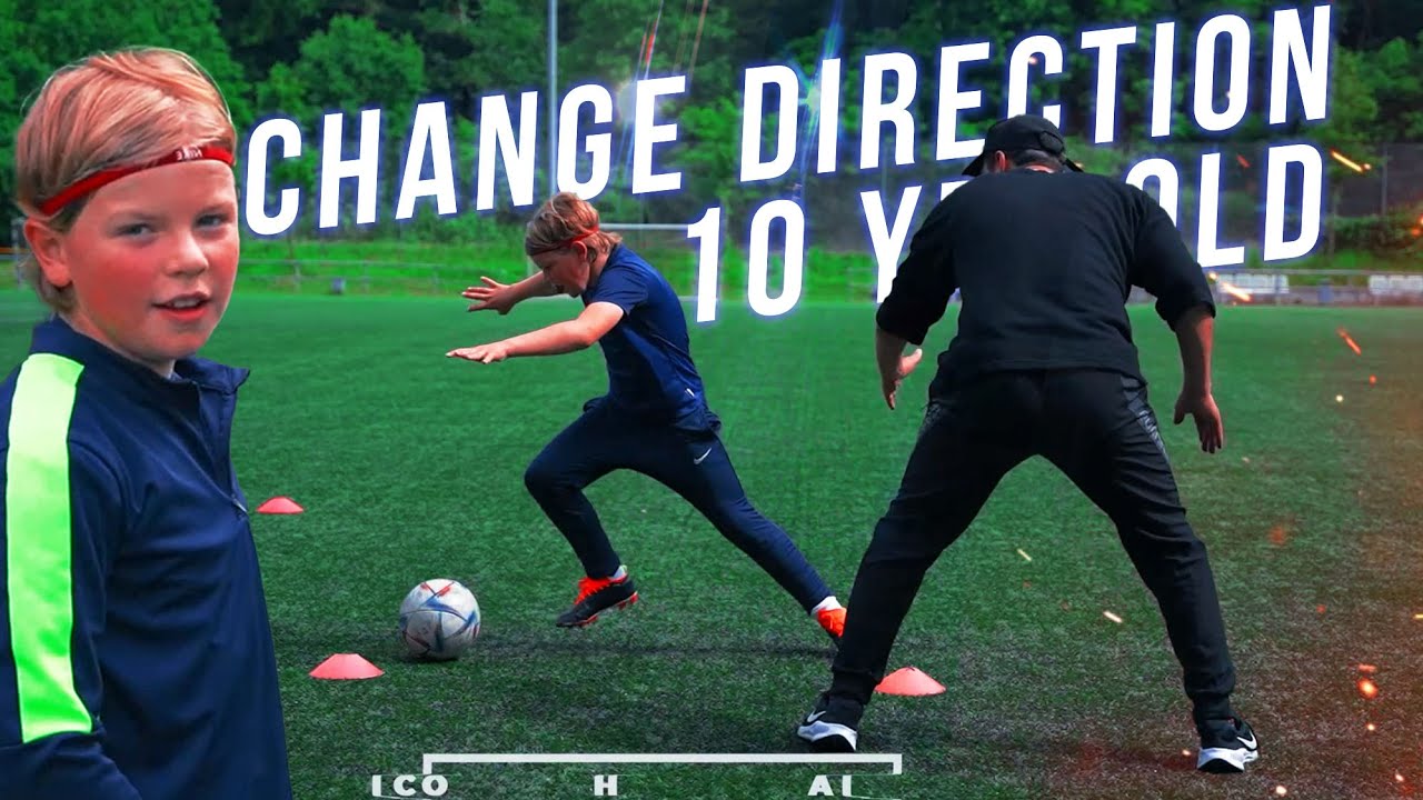 Body Feint & Change of Direction Training for 10-Year-Olds | First ...