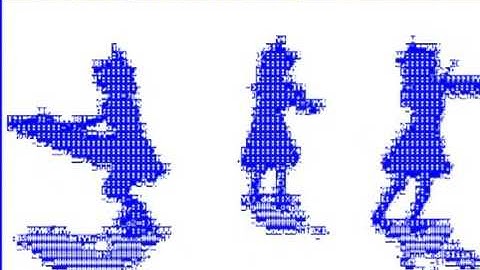 Bad Apple! ascii art edition