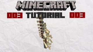Minecraft Redstone Tutorial #003 - 1x1 Elevator [HD]