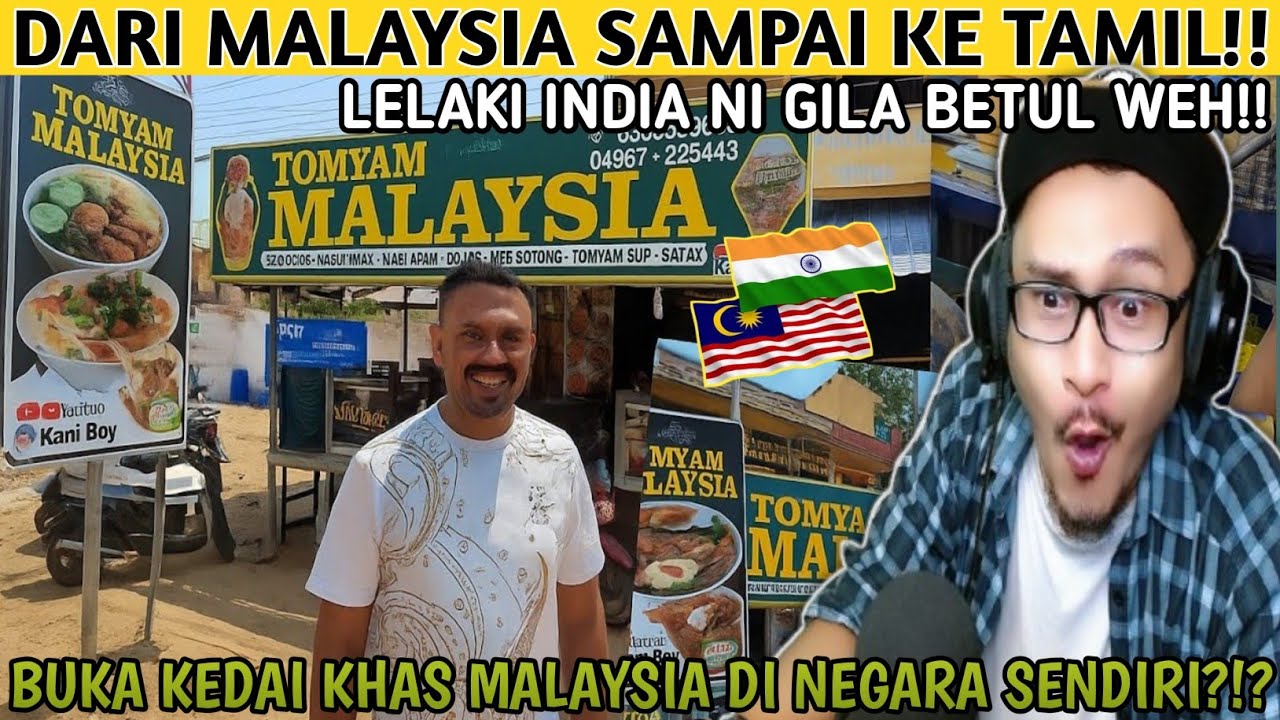 MANTAP ANNEY‼️🔥 BALIK DARI 🇲🇾 LELAKI WARGA INDIA BUKA KEDAI MAKAN MENU TEMPATAN⁉️ | Wak Lonjong