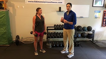 Exercise Demonstration: Alternating Bicep Curls