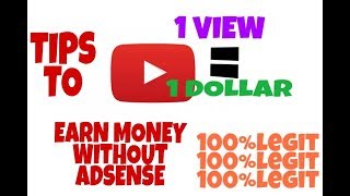 Earn money on without adsense ...