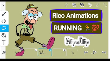 How to make Run Cycle Animation on Flipaclip (Rico Animations Tutorials)