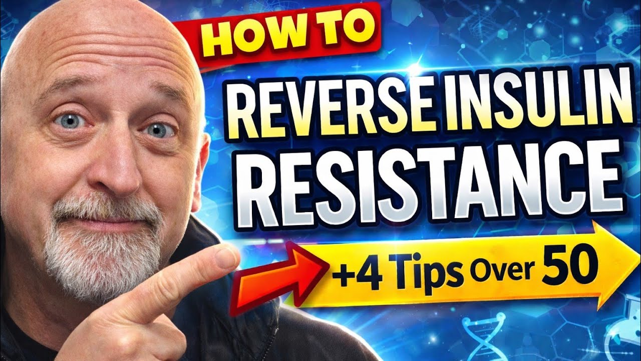 Reverse Insulin Resistance Over 50 | 4 Things to DO 