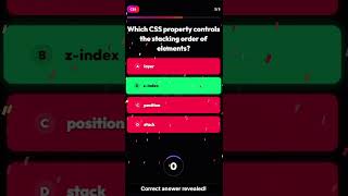 ⚡ CSS Tricky Questions &amp; Answers | Developer Challenge #quiz #brainchallenge #generalknowledge #css