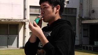 毎日キングコング　#242　風船を口で割る 後編(Breaking a balloon with a mouth)