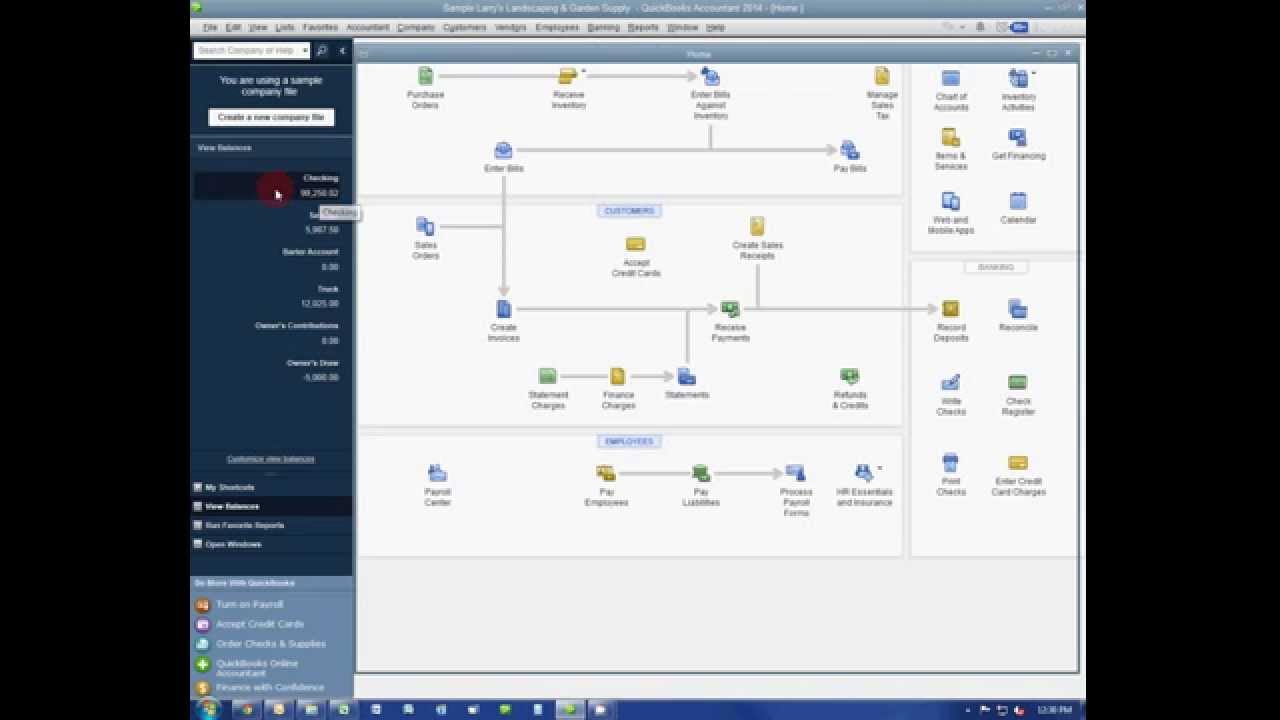 quickbooks tutorial 2015 youtube