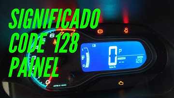 O que significa o código 128 no painel de instrumentos Chevrolet Onix Prisma Spin Cobalt Sonic cruze