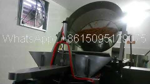 Semi automatic frying line