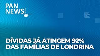 92% of families in Londrina have income tied up in debt, raising alarms in the city
