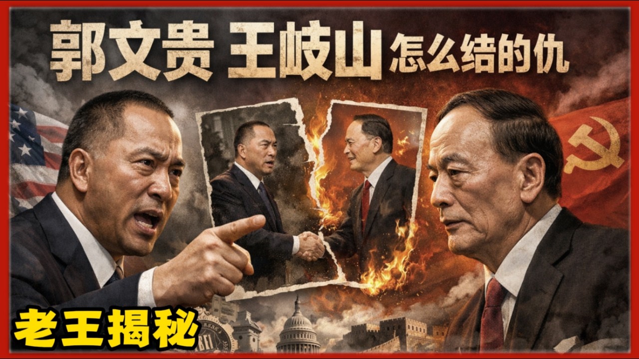 老王来了：郭文贵的传奇发家史/与王岐山怎么结的仇/逃跑美国的原因