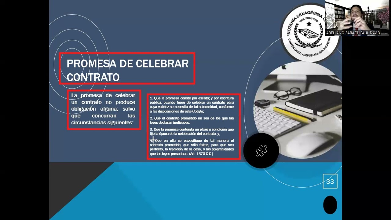 Principales contratos en el código civil ecuatoriano