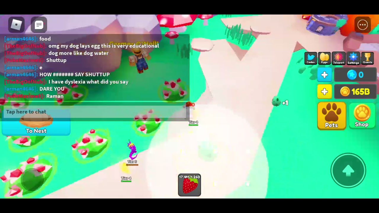 PET SWARM SIMULATOR ROBLOX YouTube