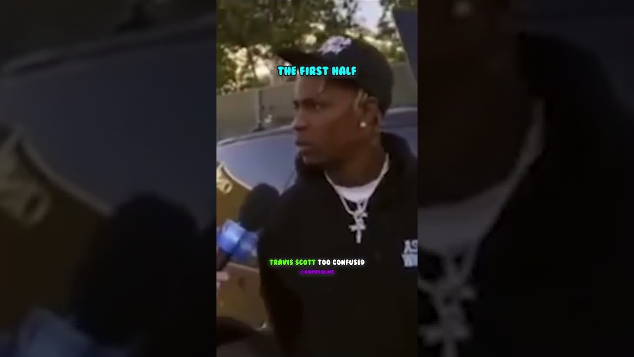 Travis Scott too confused🤨