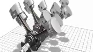 Animação Motor W16 / W16 Engine Animation