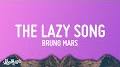 Video for Bruno Mars The Lazy Song