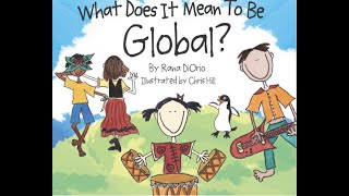 What does it mean to be global? #global #readaloudforkids #kidsbooks