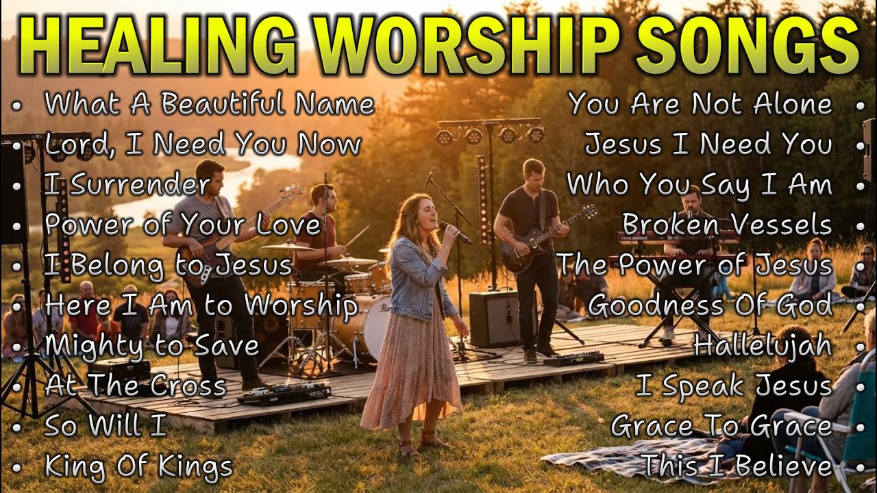 What A Beautiful Name | Healing Worship Songs for Peace and Comfort ...