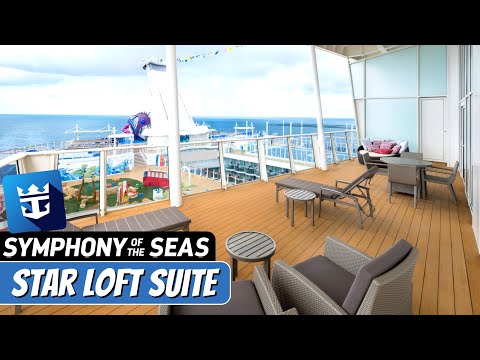 Symphony of the Seas Star Loft Suite walkthrough tour
