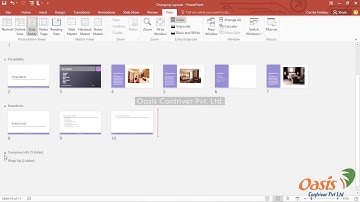 microsoft-power-point-2016 rearranging slides