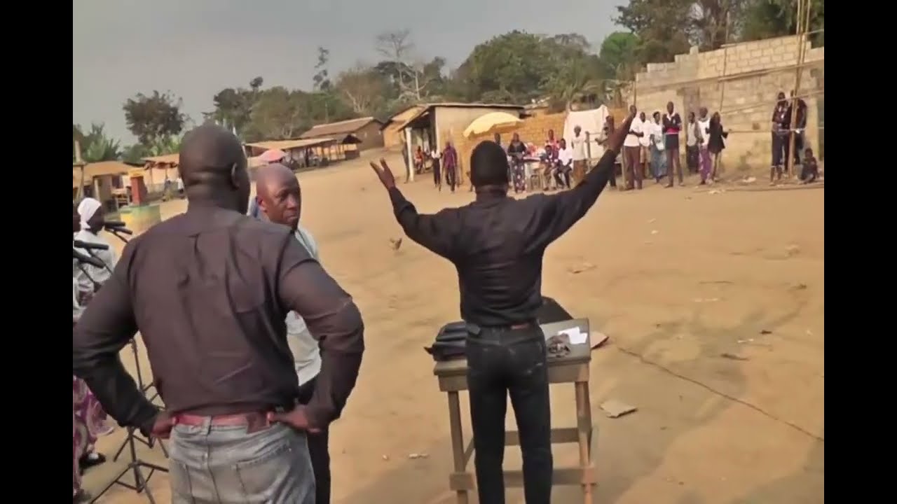 Campagne d'évangélisation la journée du 23 à la paroisse de TSIAKI 