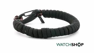 Icon Brand Jewellery Base metal Half Mast Bracelet (LE1125-BR-BRN)