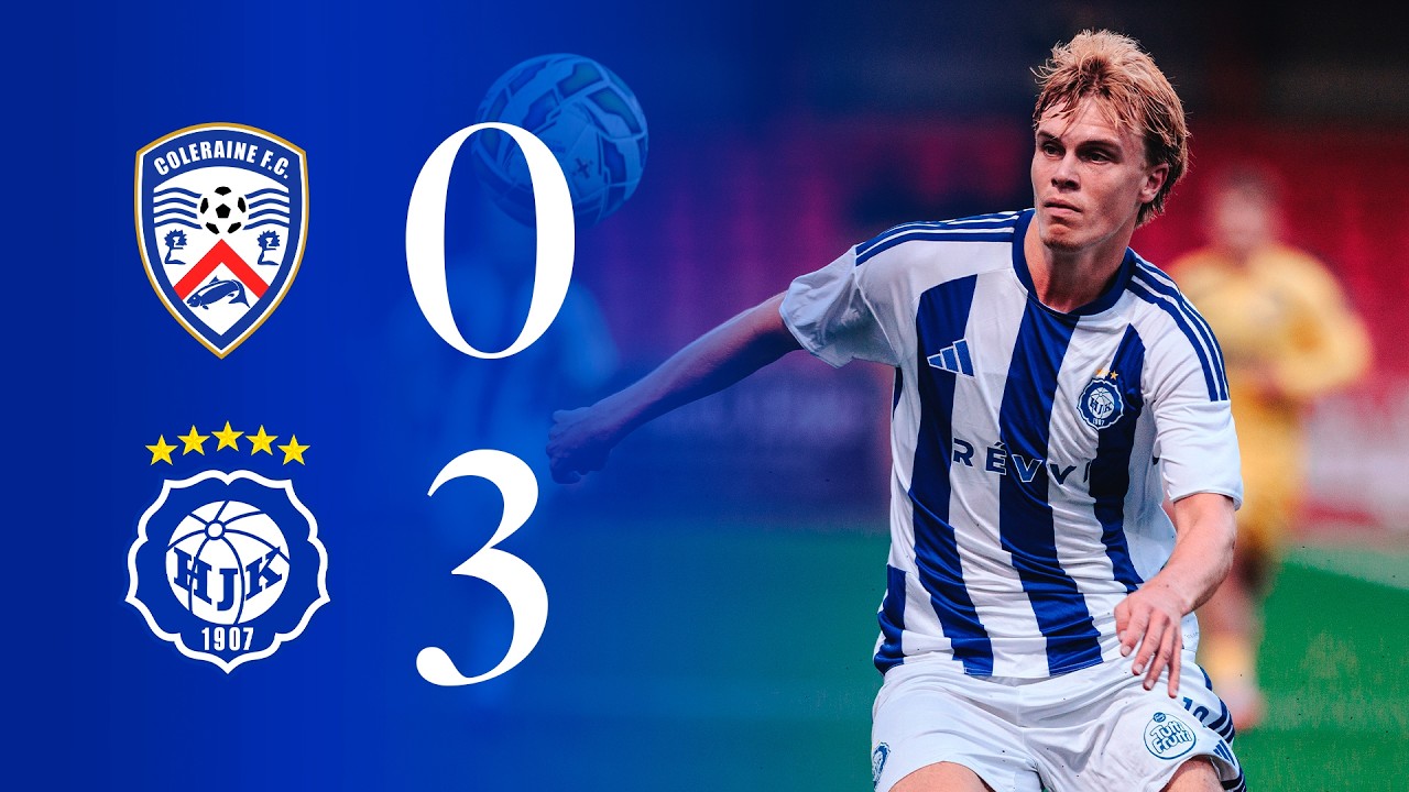 Coleraine FC 0–3 HJK full highlights