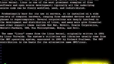 Уроки Linux - Текстовый редактор vi. Основные возможности.