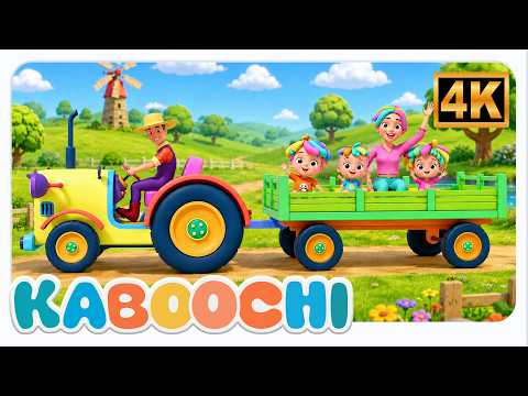 Wheels On The Tractor Nursery Rhyme And More Kindergarten Music For Kids