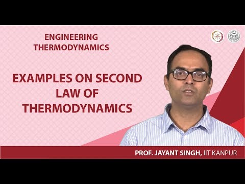 Examples on second law of thermodynamics