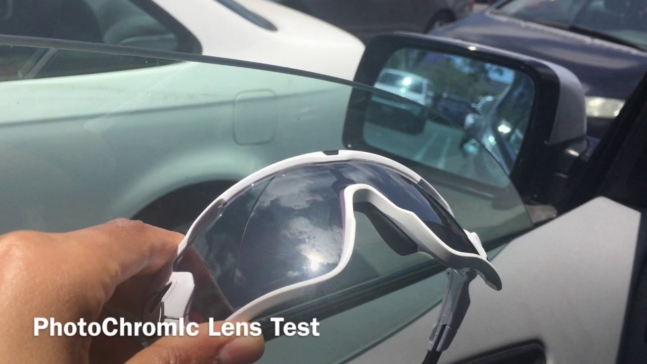 Oakley lens test - YouTube