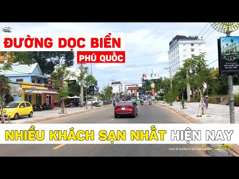 Video Đường Trần Hưng Đạo dọc biển, nhiều khách sạn nhất Phú... - youtube