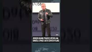 Jensen Huang Praises OpenClaw AI Agent, Announces Space Data Center Plans at NVIDIA