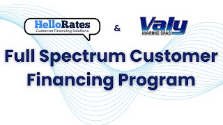 HelloRates x Valy Marine Inc | 100% Customer Financing Program screenshot 5
