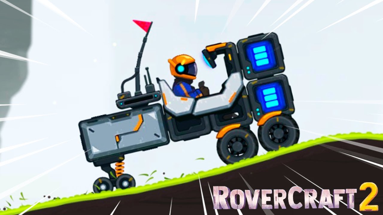 КАК НА ЭТОМ ЕЗДИТЬ? Строю САМОДЕЛЬНЫЕ ТАЧКИ в Игре RoverCraft 2