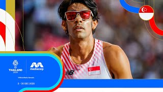 Singapore's Muncherji Zubin Percy clocks 1:55.08 in Men's 800m Prelims | Athletics | SEA Games 2025 Singapore's Muncherji Zubin Percy clocks 1:55.08 in Men's 800m Prelims | Athletics | SEA Games 2025