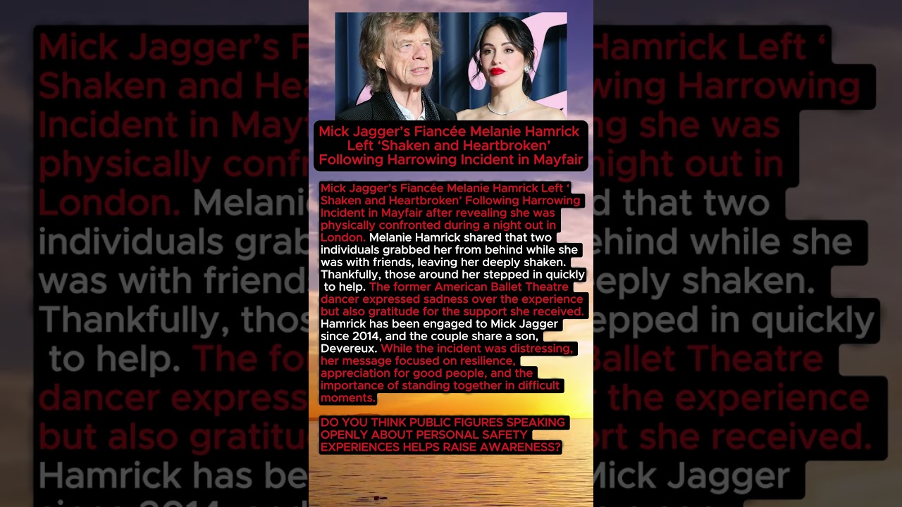 Melanie Hamrick Speaks Out After Incident 