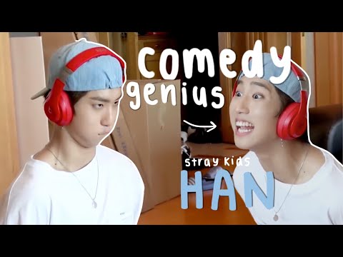 Stray Kids Han Jisung being effortlessly funny