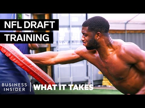 How Football Players Train To Make It In the NFL | What It Takes