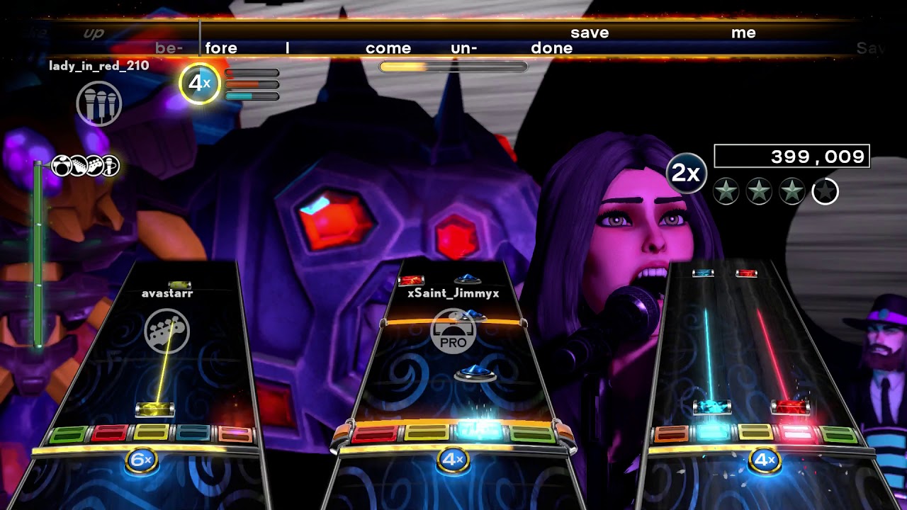 Rock Band 4 - Bring Me to Life - Evanescene - Full Band [HD]