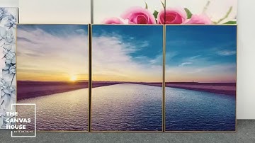 TRANH CANVAS PHONG CẢNH BÌNH MINH - THE CANVAS HOUSE