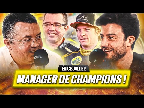 Éric Boullier - Ses secrets de Team Principal en F1! (McLaren, Lotus, gérer des champions..)