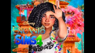 Sims4 Fun in CAS - Mirabel Madrigal Encanto thesims4 sims4 encanto sims4cc lunawendee