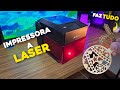 A Impressora/cortadora a LASER mais compacta e FACIL DE USAR! - AlgoLaser PIXI