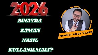 Sınavda Zaman Nasıl Kullanılmalı?