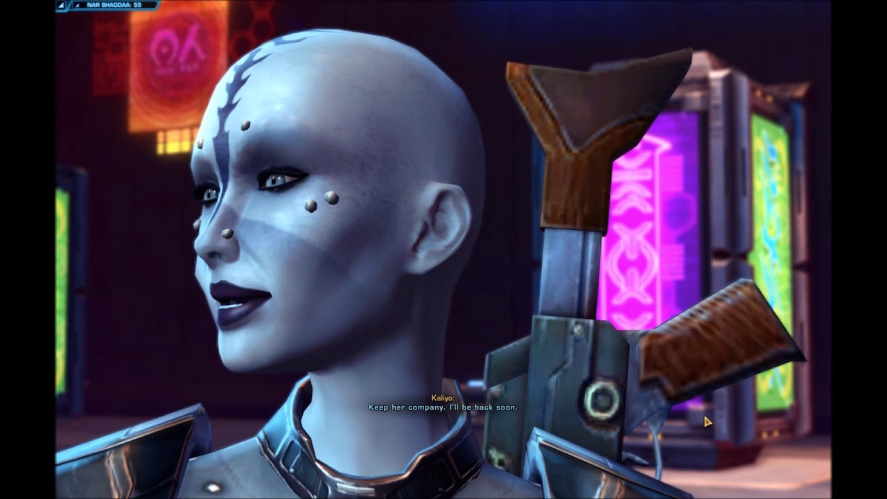 Star Wars The Old Republic Imperial Agent Kaliyo Djannis Romance