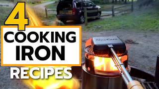 Pie Iron Cooking for Solo Camping | No Cleanup Required
