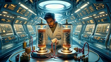 The figure represents two air-filled cylindrical capacitors connected in series